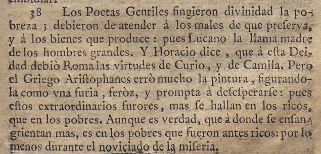 Feijoo clipping: Poverty (O474)